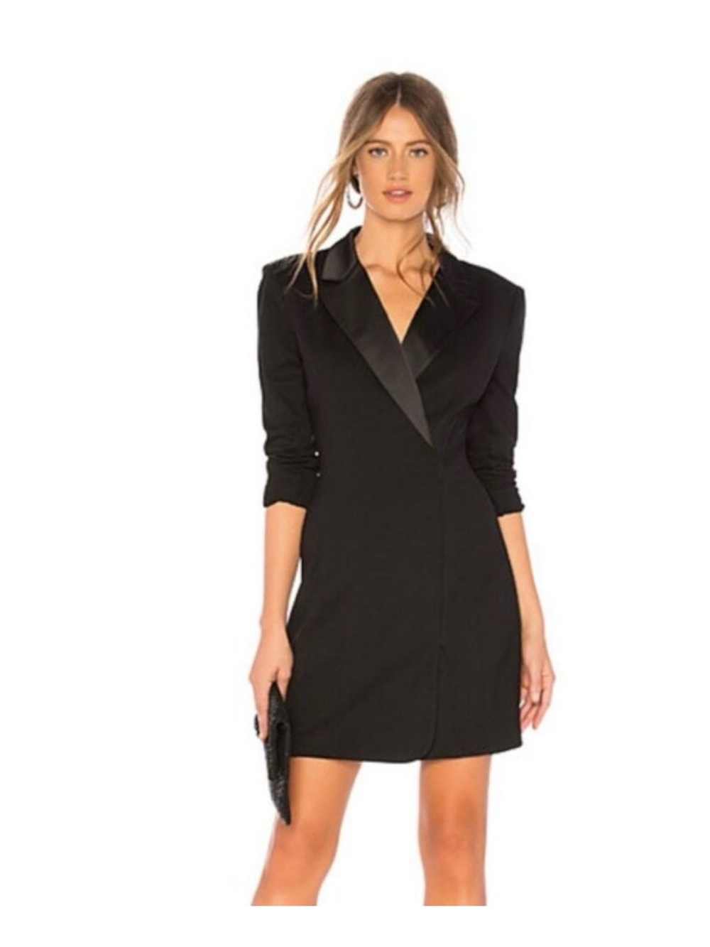 Bailey 44 Dirty Money Ponte Dress Sz. L tuxedo dress